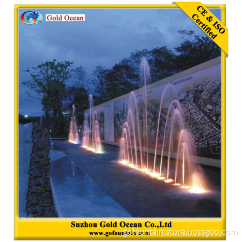 Water Features Fountain Peacock Tail Shape Spray